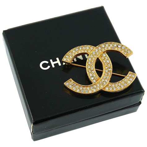 chanel brosche vintage|pre owned chanel brooch.